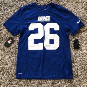 Saquon Barkley player name shirt